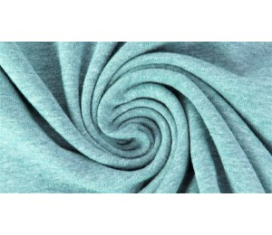 Bio Jersey Lillestoff - Uni minze meliert